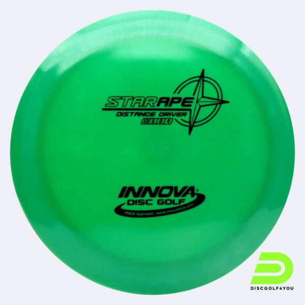 Innova Ape in green, star plastic