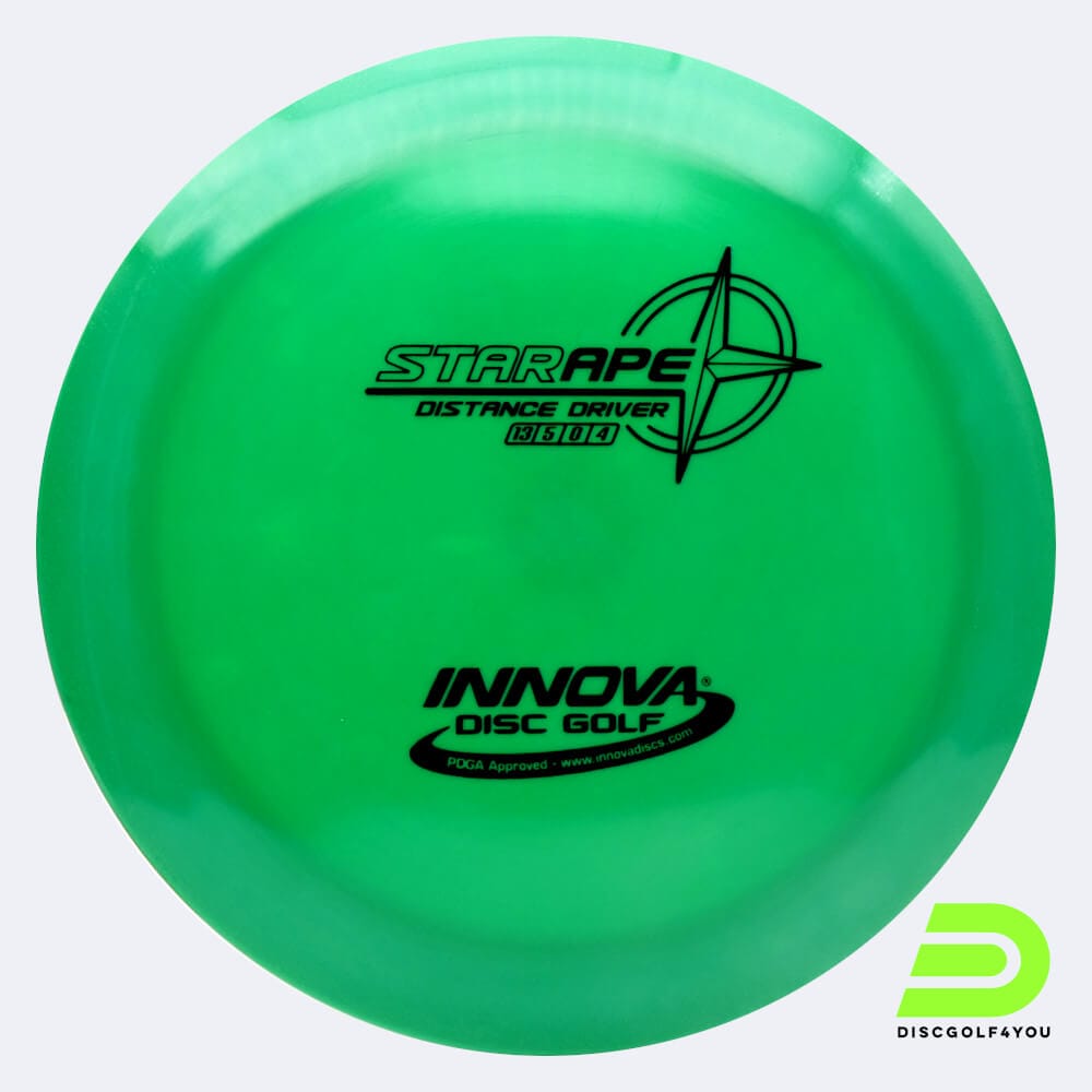 Innova Ape in green, star plastic