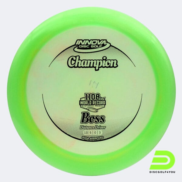 Innova Boss in green, champion plastic