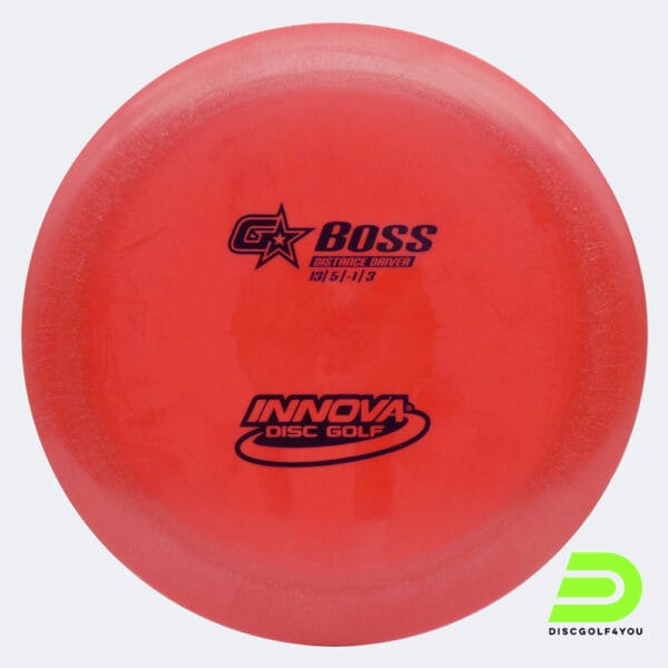 Innova Boss in red, gstar plastic