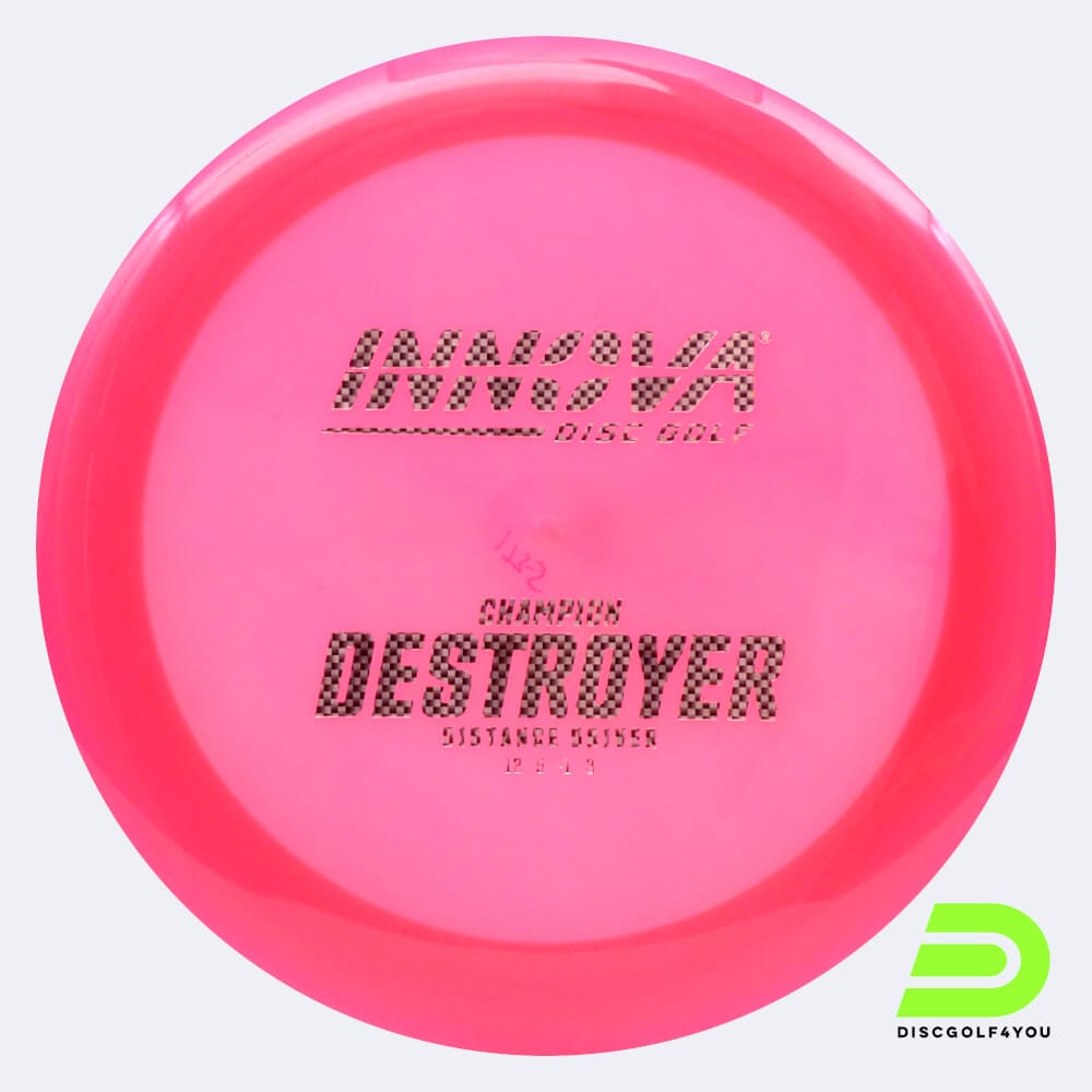 Innova Destroyer in rosa, im Champion Kunststoff und design upgrade Spezialeffekt