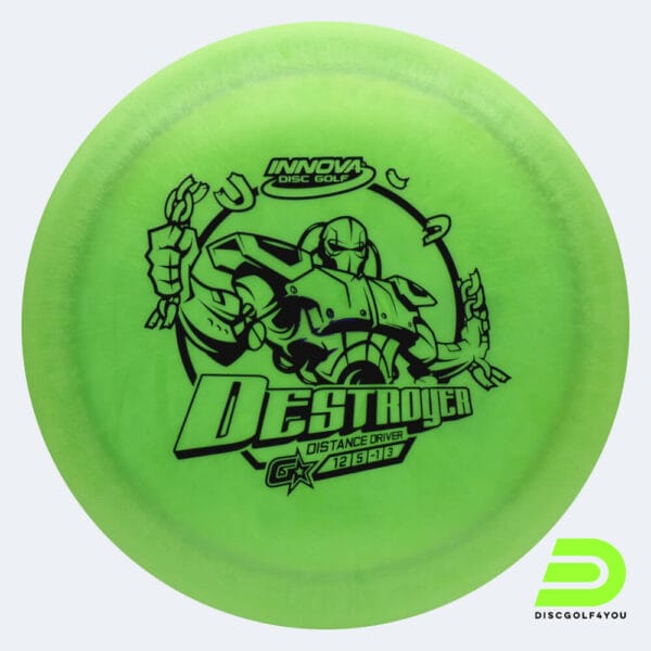 Innova Destroyer in light-green, gstar plastic