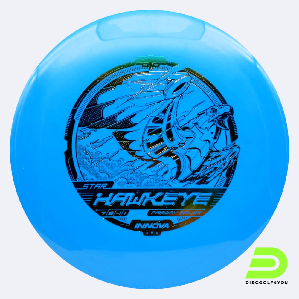 Innova Hawkeye in blau, im Star Kunststoff und ohne Spezialeffekt