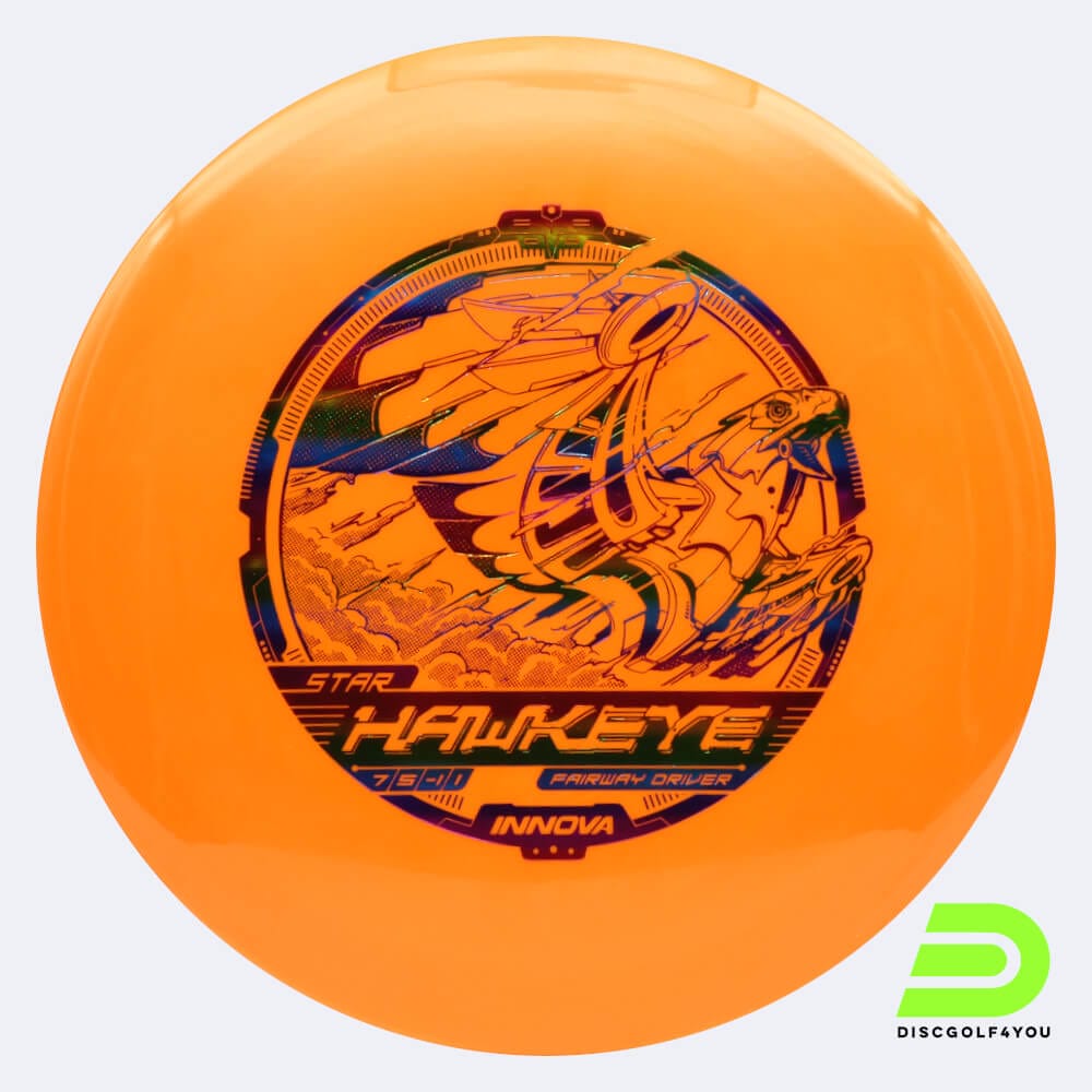 Innova Hawkeye in orange, im Star Kunststoff und ohne Spezialeffekt