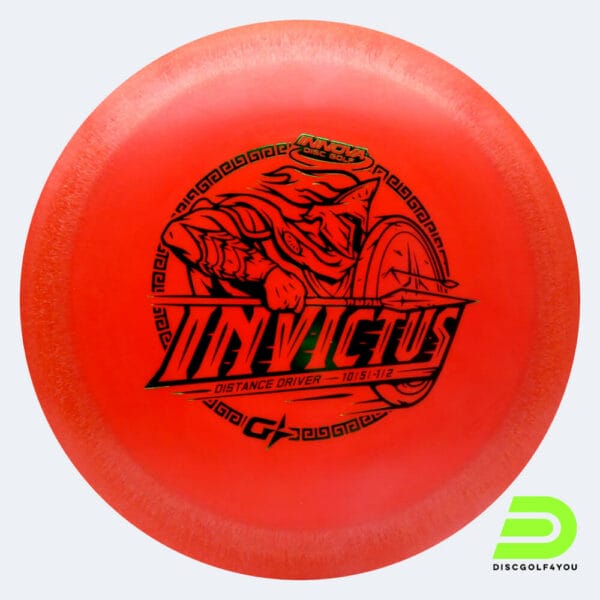 Innova Invictus in rot, im GStar Kunststoff und ohne Spezialeffekt