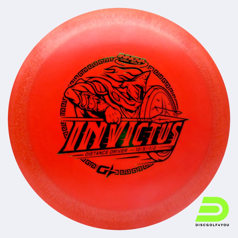 Innova Invictus in rot, im GStar Kunststoff und ohne Spezialeffekt