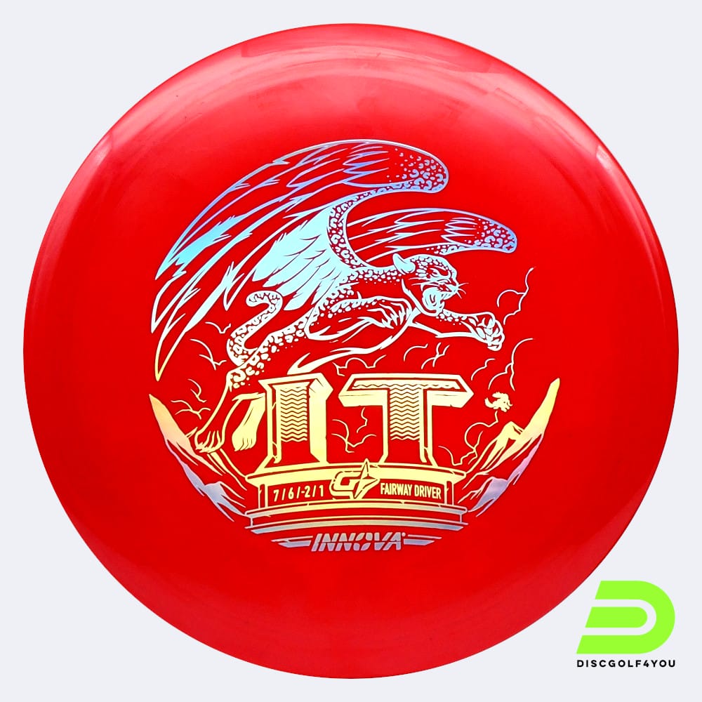 Innova IT in red, gstar plastic