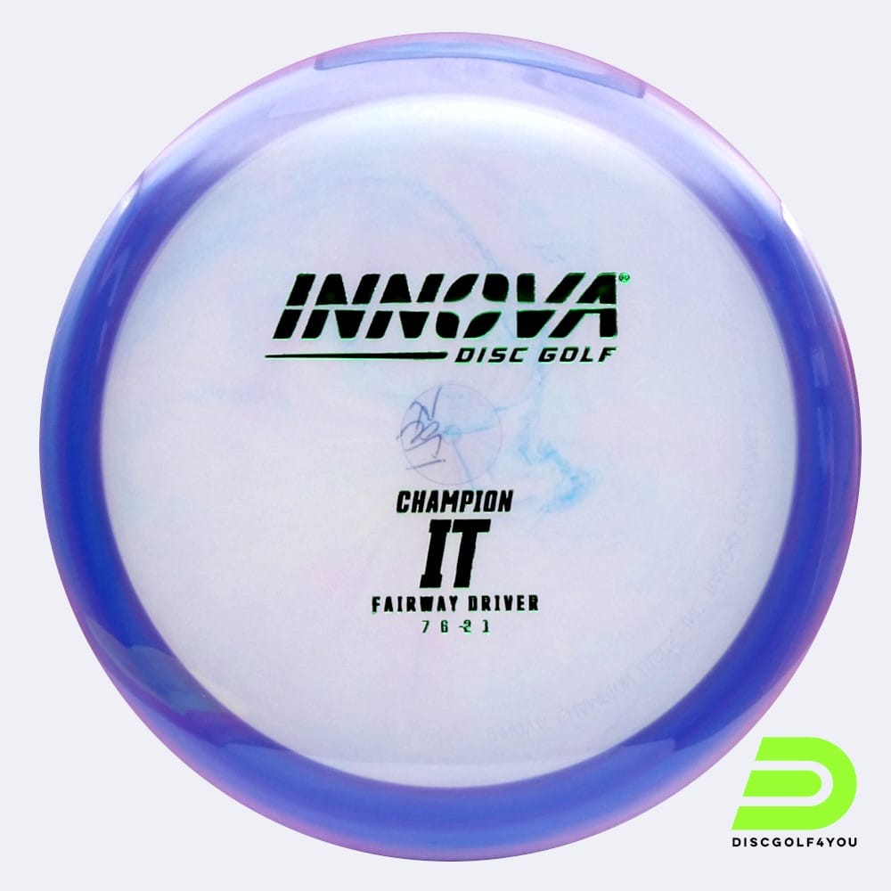 Innova IT in violett, im Champion Kunststoff und ohne Spezialeffekt