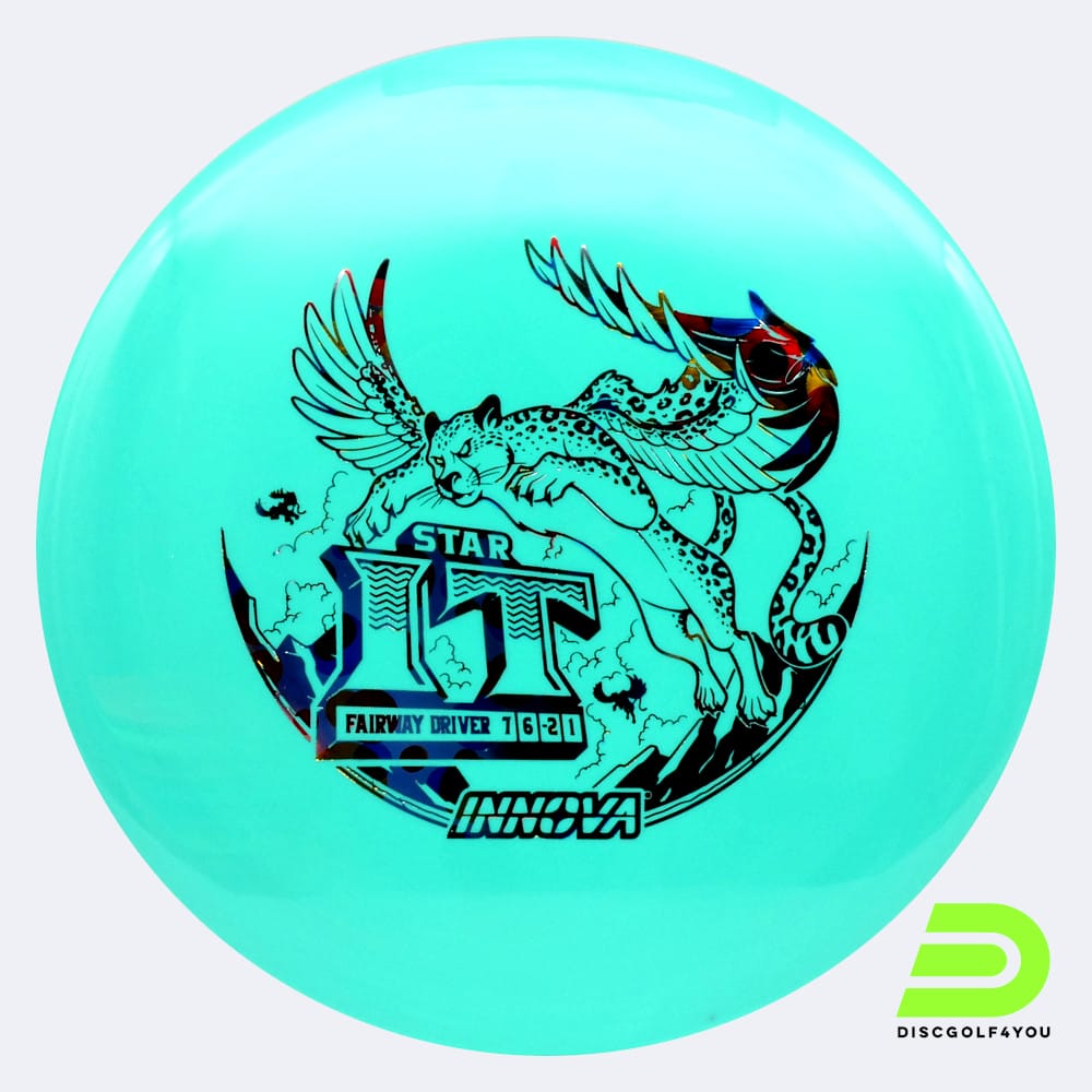 Innova IT in turquoise, star plastic