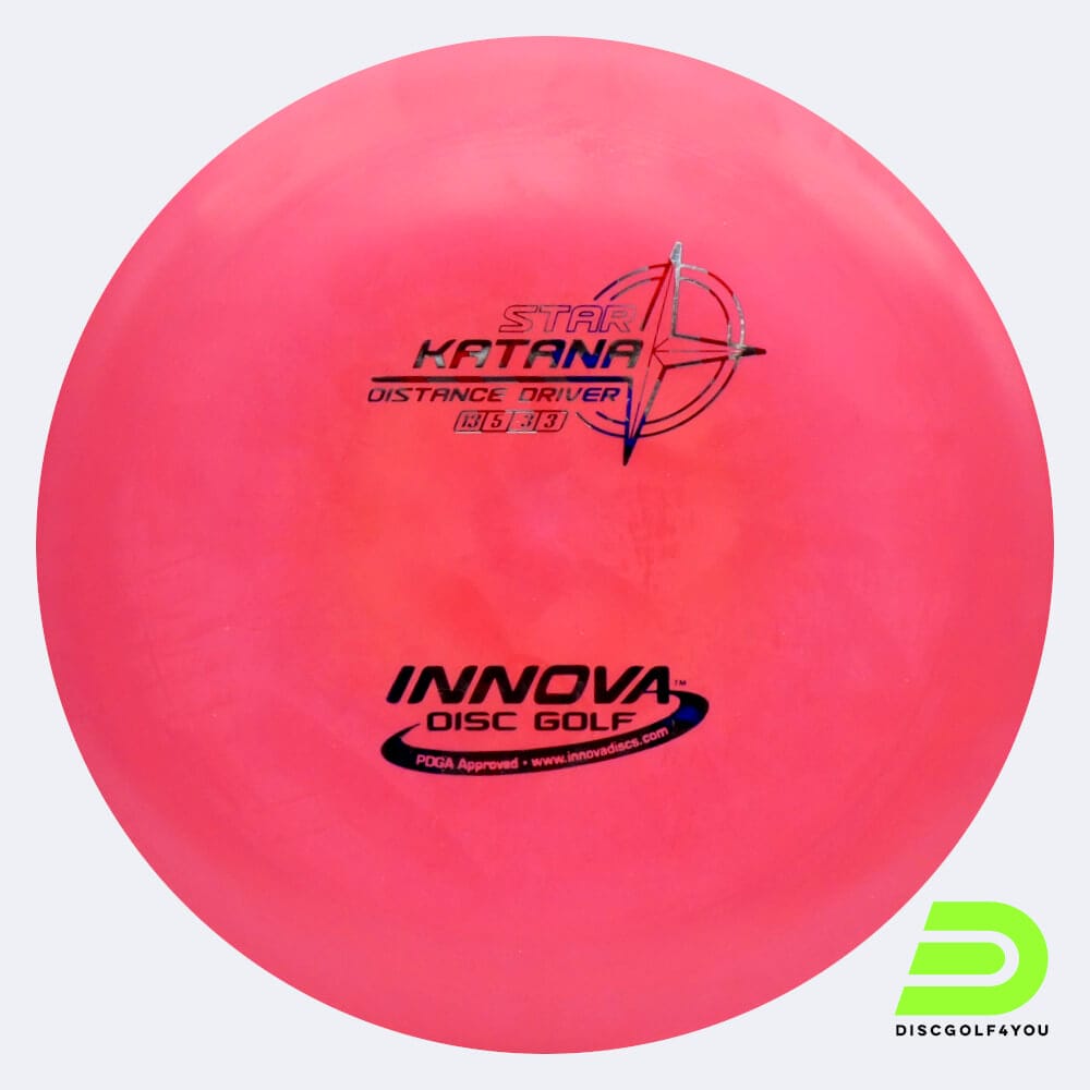 Innova Katana in pink, star plastic