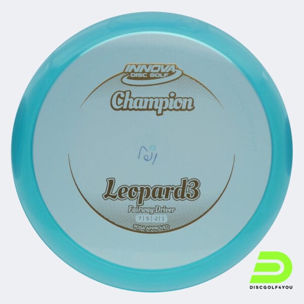 Innova Leopard 3 in blue, champion plastic