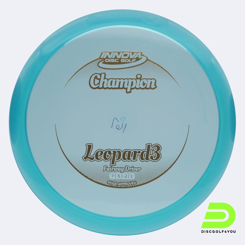 Innova Leopard 3 in blue, champion plastic