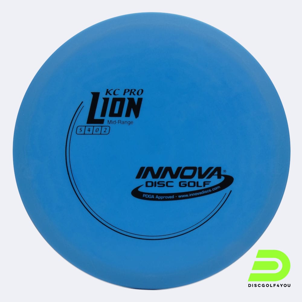 Innova Lion in blue, kc pro plastic
