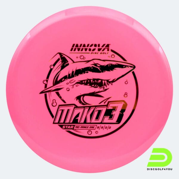 Innova Mako 3 in pink, star plastic and deco effect