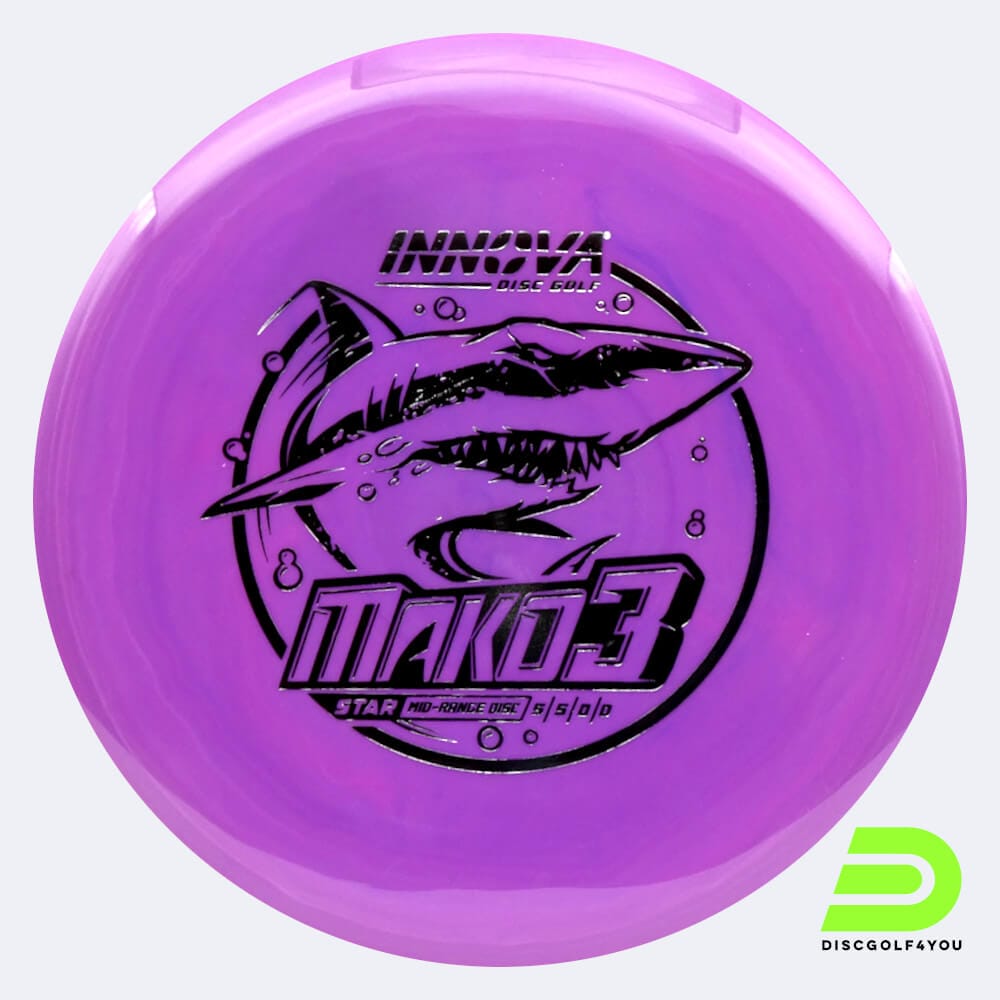 Innova Mako 3 in purple, star plastic and deco effect