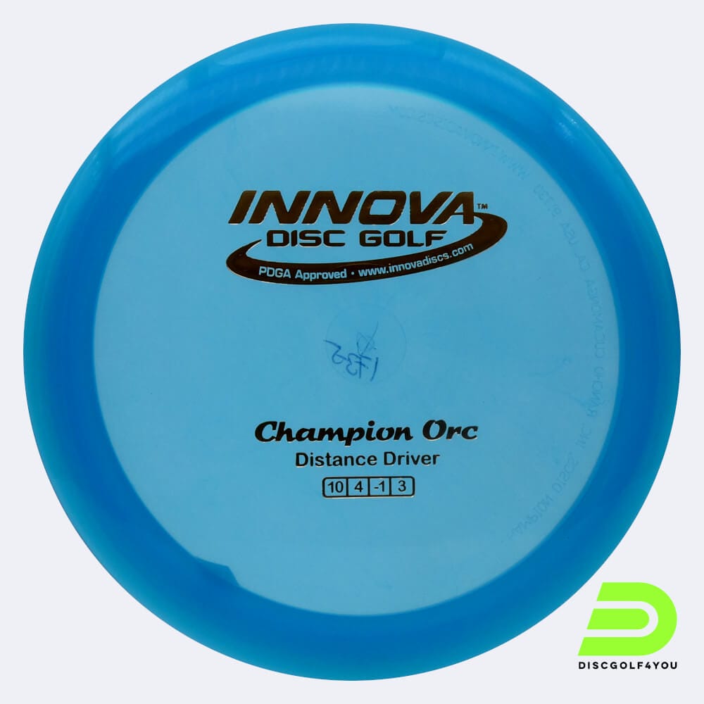 Innova Orc in türkis, im Champion Kunststoff und ohne Spezialeffekt