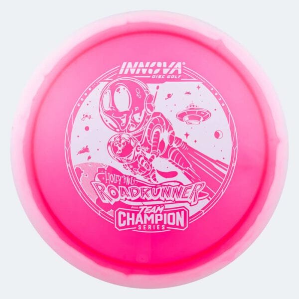 Innova Roadrunner Holly Finley Tour Series in rosa-weiss, im Halo Champion Kunststoff und ohne Spezialeffekt