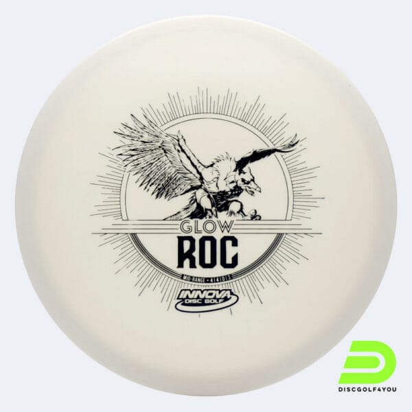 Innova Roc in weiss, im DX Glow Kunststoff und ohne Spezialeffekt