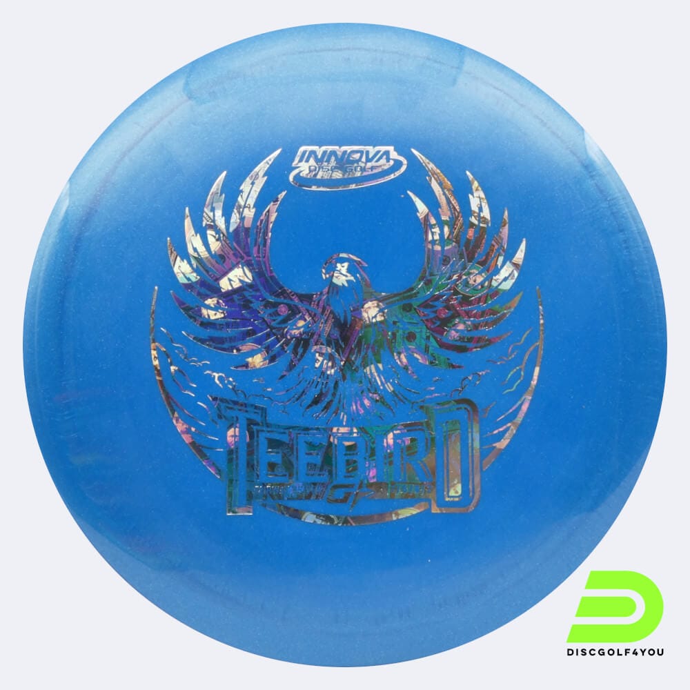 Innova Teebird in blau, im GStar Kunststoff und deco Spezialeffekt