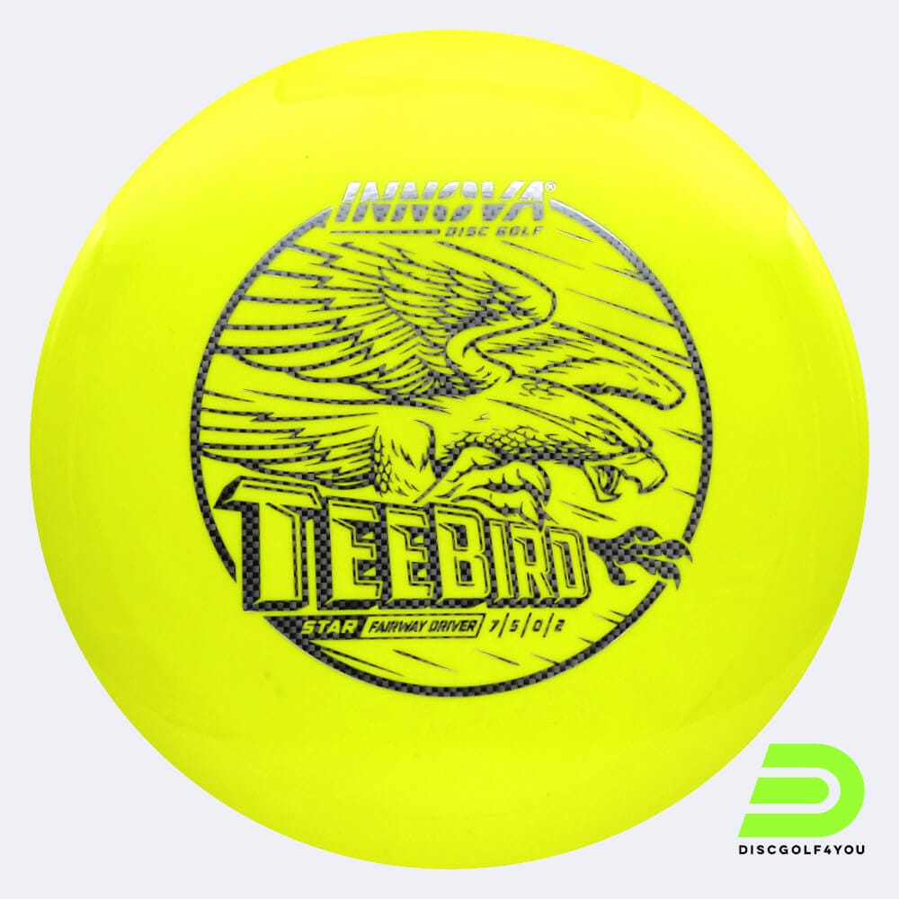 Innova Teebird in gelb, im Star Kunststoff und deco Spezialeffekt