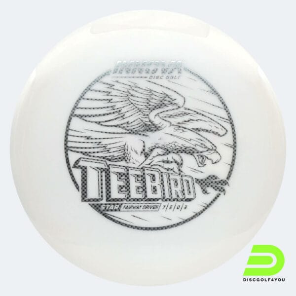 Innova Teebird in white, star plastic and deco effect
