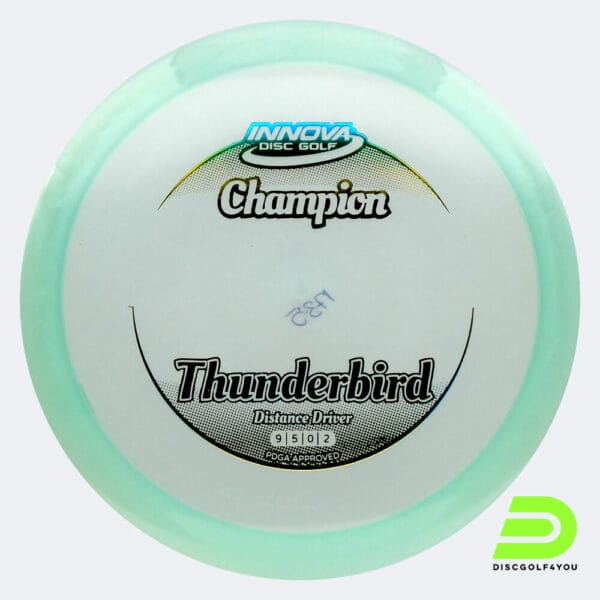 Innova Thunderbird in light-blue, champion plastic