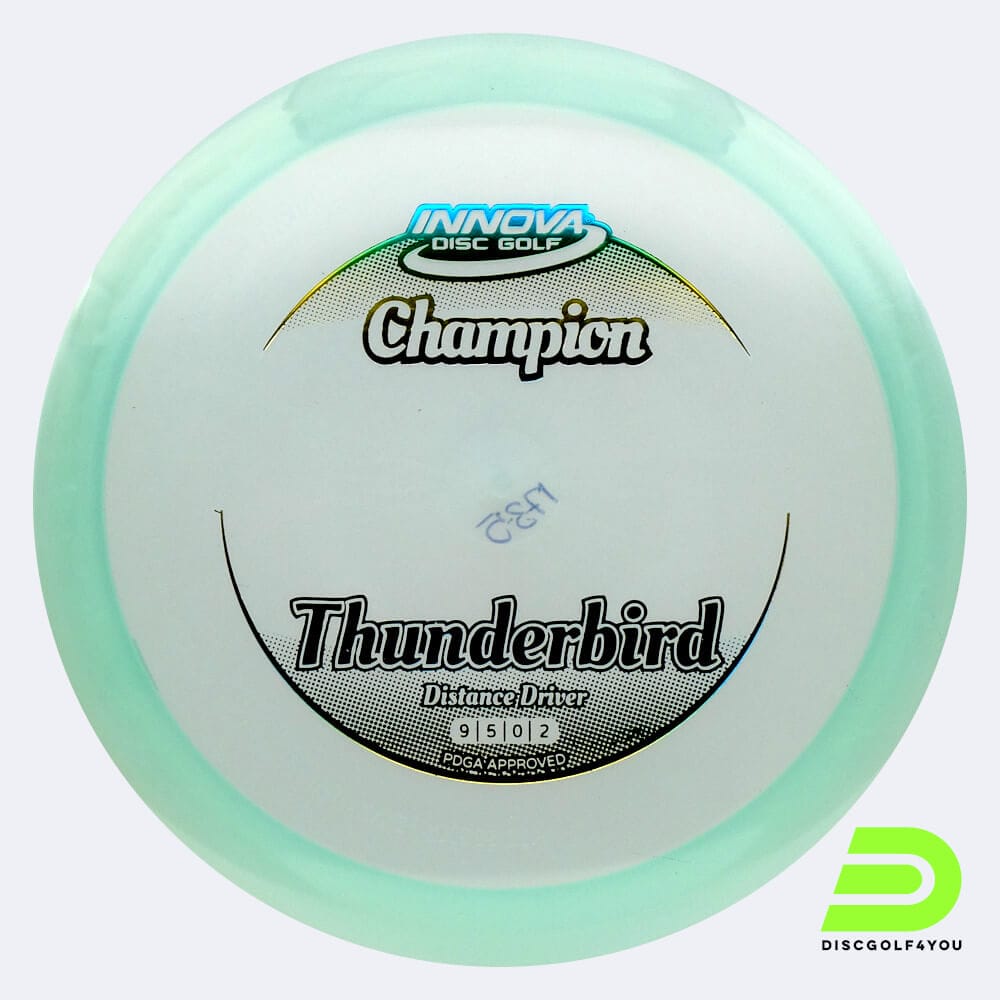 Innova Thunderbird in light-blue, champion plastic