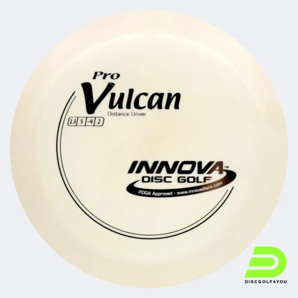 Innova Vulcan in white, pro plastic