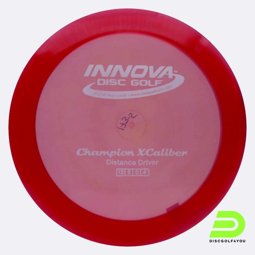 Innova Xcaliber in red, champion plastic