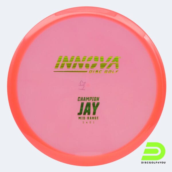 Innova Jay in rosa, im Champion Kunststoff und ohne Spezialeffekt