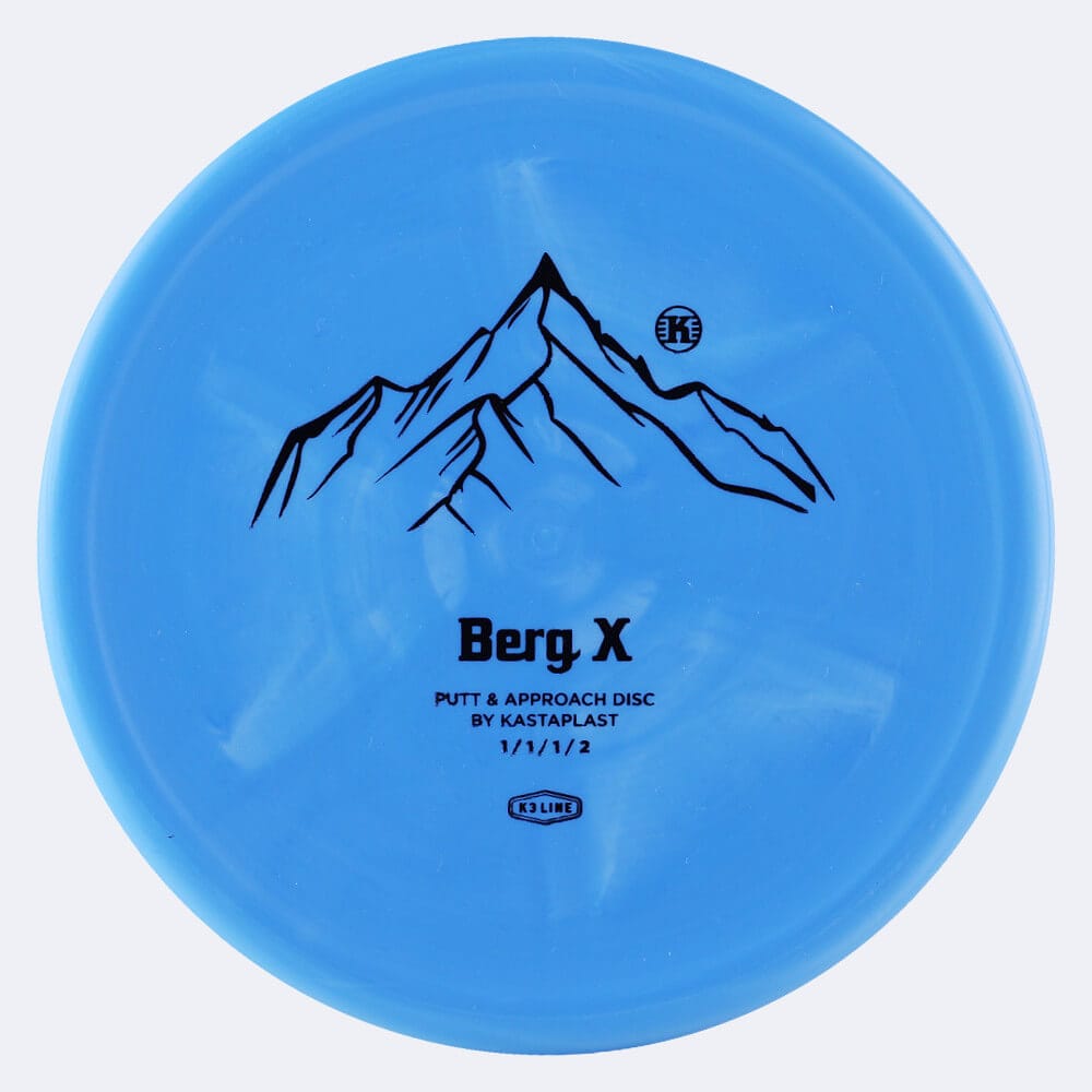 Kastaplast Berg X in blue, k3 plastic
