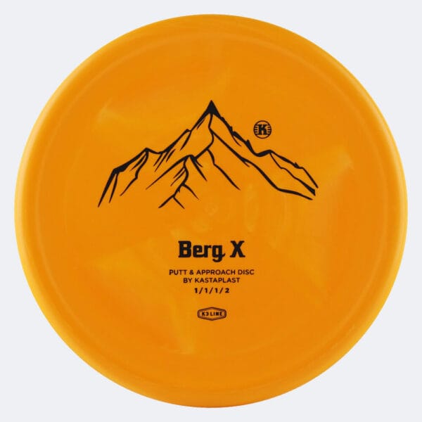 Kastaplast Berg X in classic-orange, k3 plastic