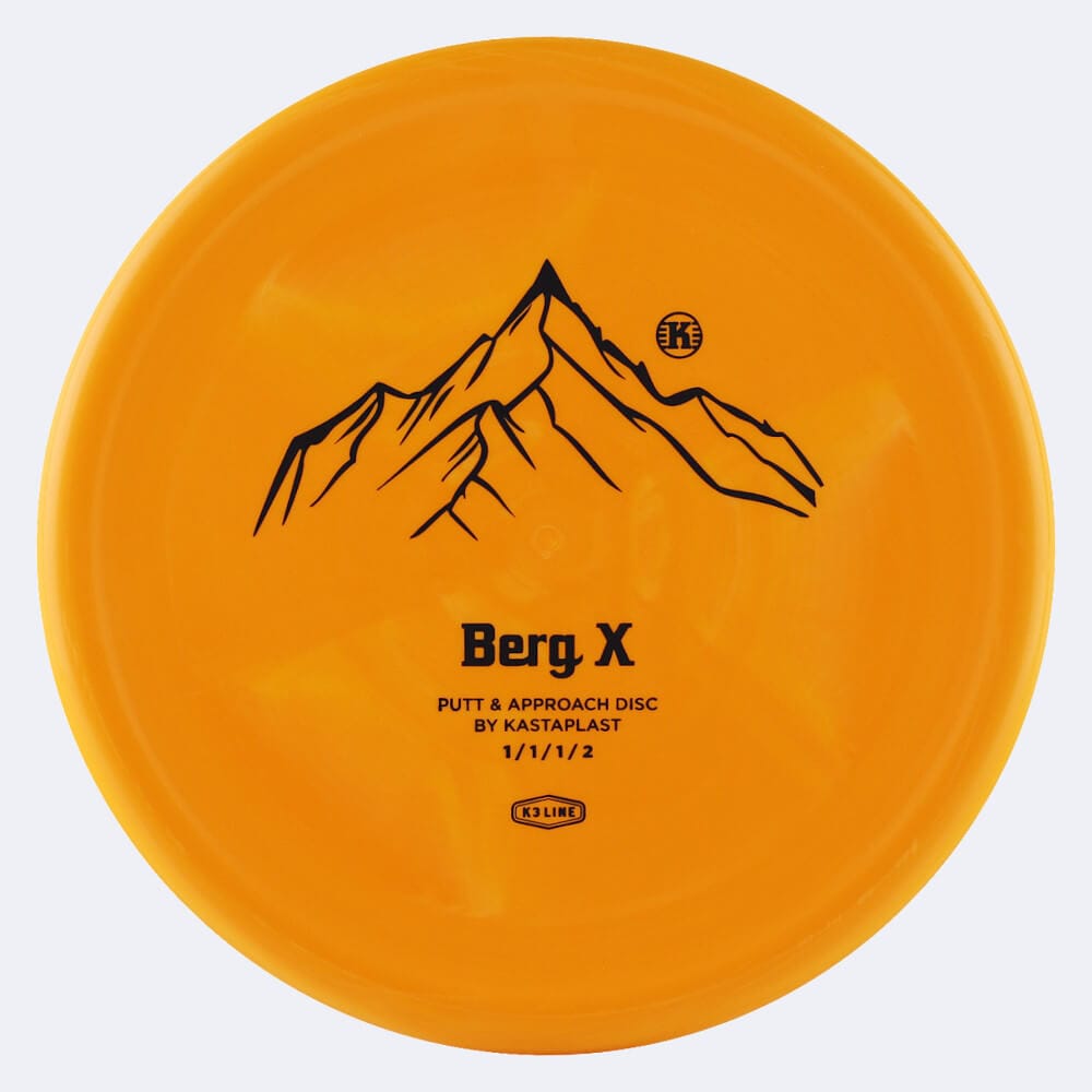 Kastaplast Berg X in classic-orange, k3 plastic