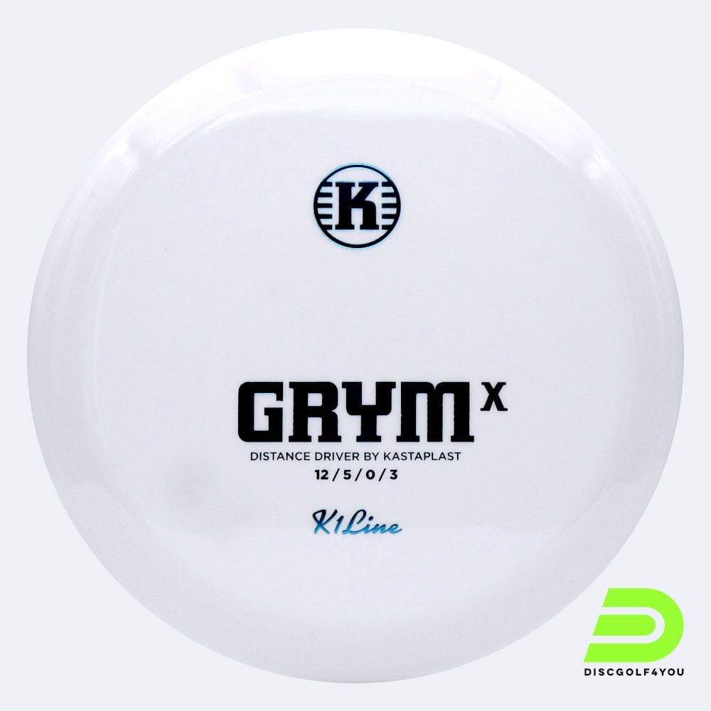 Kastaplast GrymX in white, k1 plastic