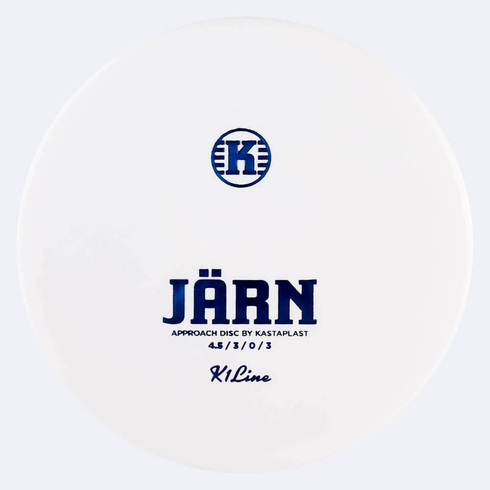 Kastaplast Järn in white, k1 plastic