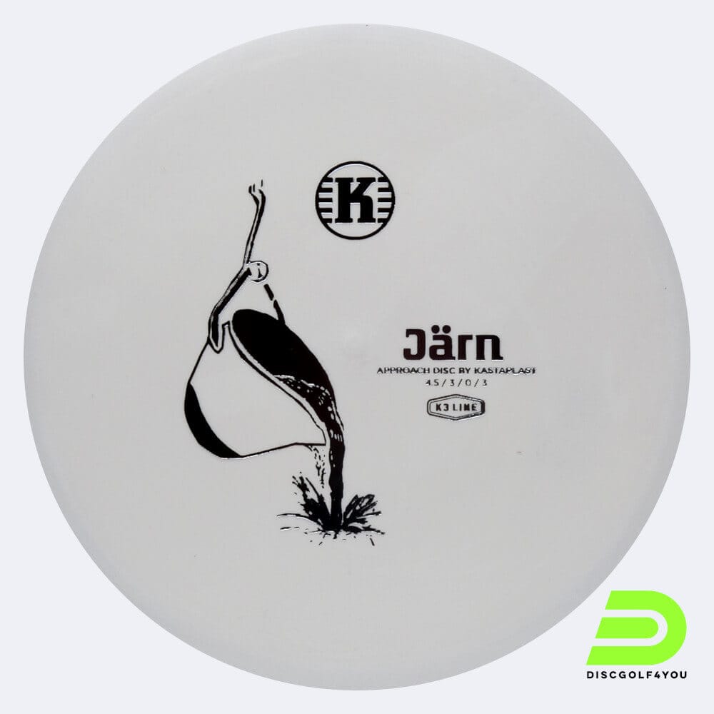 Kastaplast Järn in white, k3 plastic
