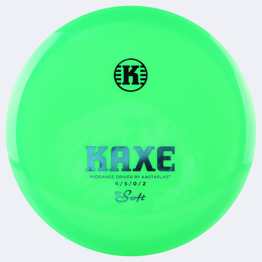 Kastaplast Kaxe retooled in light-green, k1 soft plastic