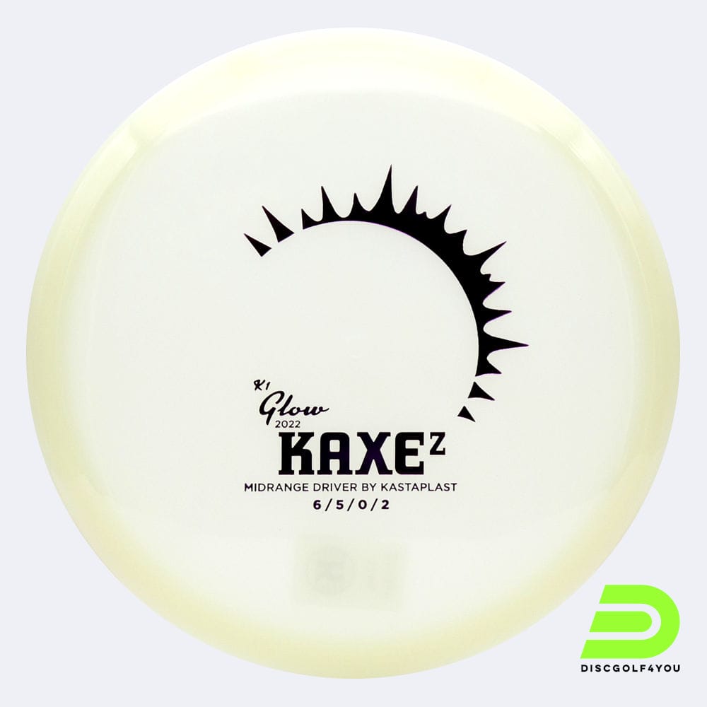 Kastaplast KaxeZ in weiss, im K1 Glow Kunststoff und glow Spezialeffekt