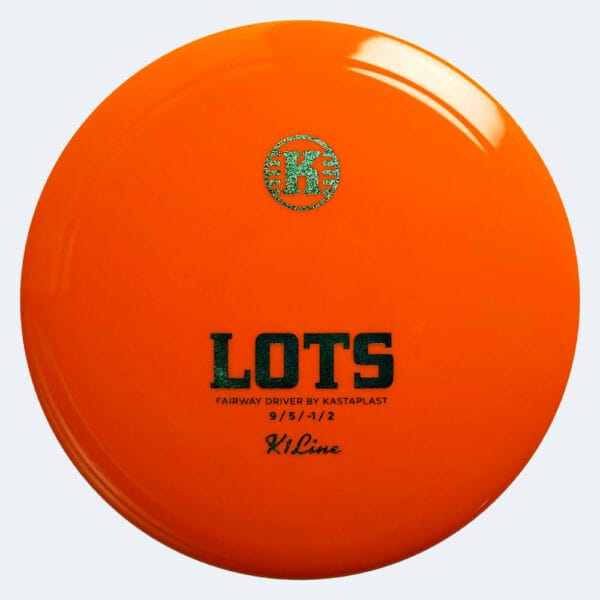 Kastaplast Lots in orange, im K1 Kunststoff und ohne Spezialeffekt