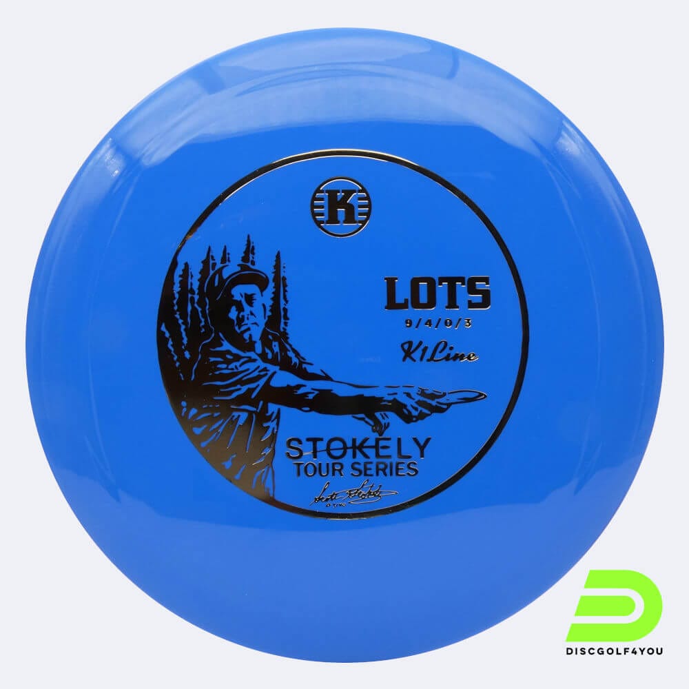 Kastaplast Lots Stokely Tour Series in blue, k1 plastic