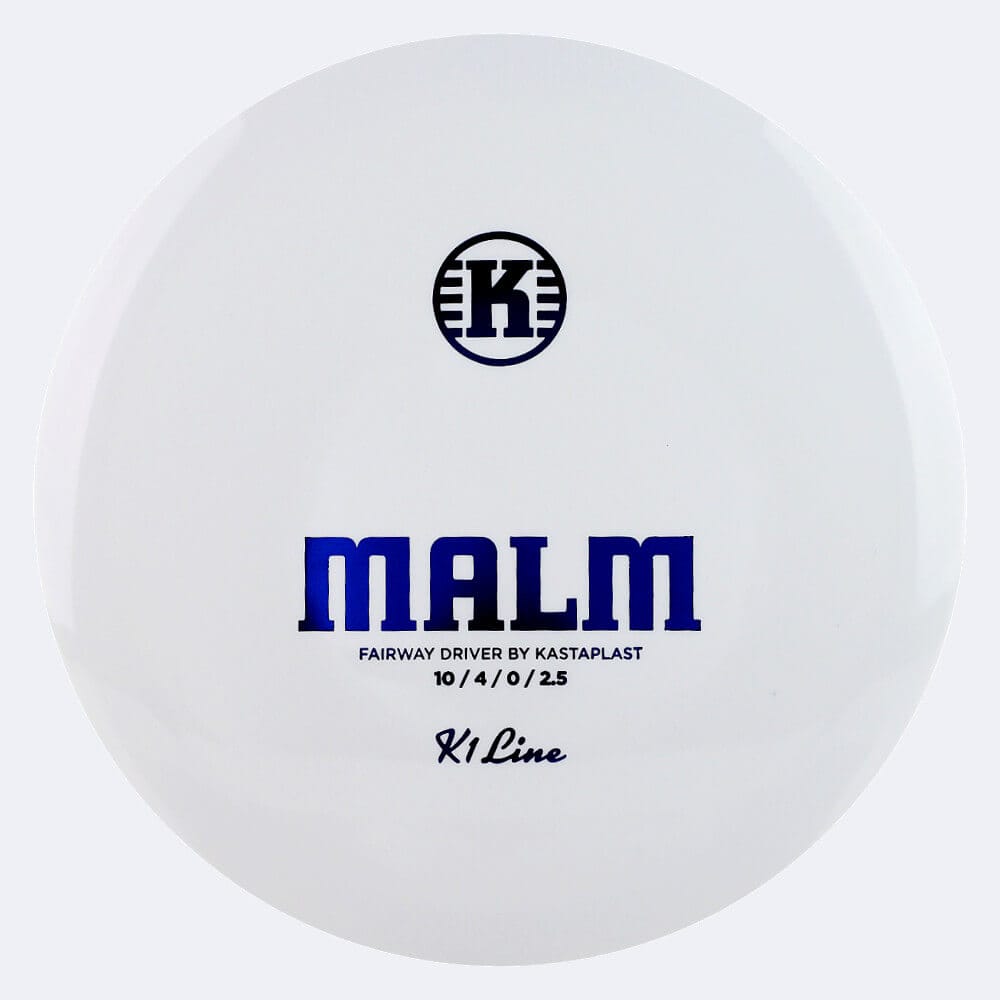Kastaplast Malm in white, k1 plastic