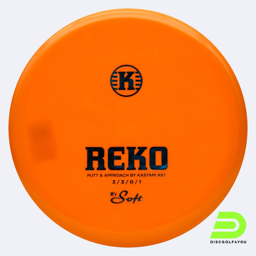 Kastaplast Reko in classic-orange, k1 soft plastic