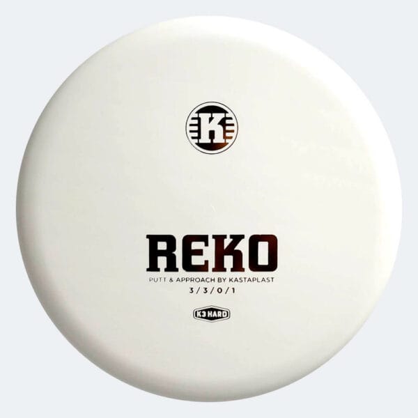 Kastaplast Reko in white, k3 hard plastic