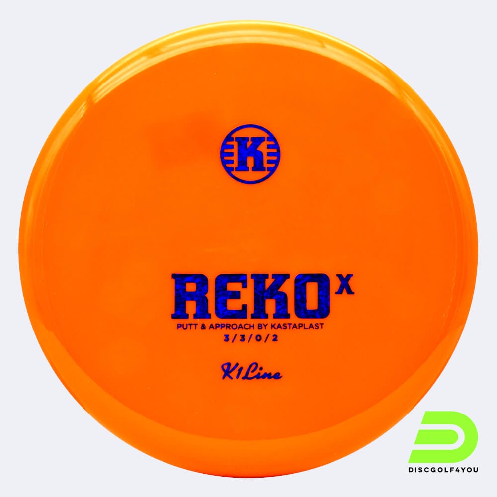 Kastaplast RekoX in classic-orange, k1 plastic