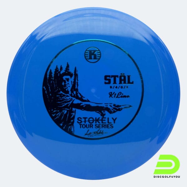 Kastaplast Stål Stokely Tour Series in blue, k1 plastic