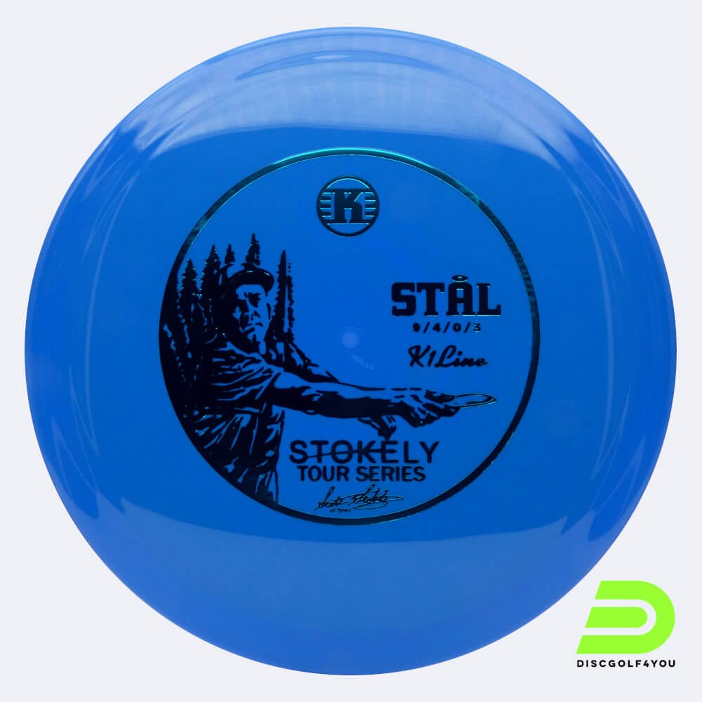 Kastaplast Stål Stokely Tour Series in blue, k1 plastic