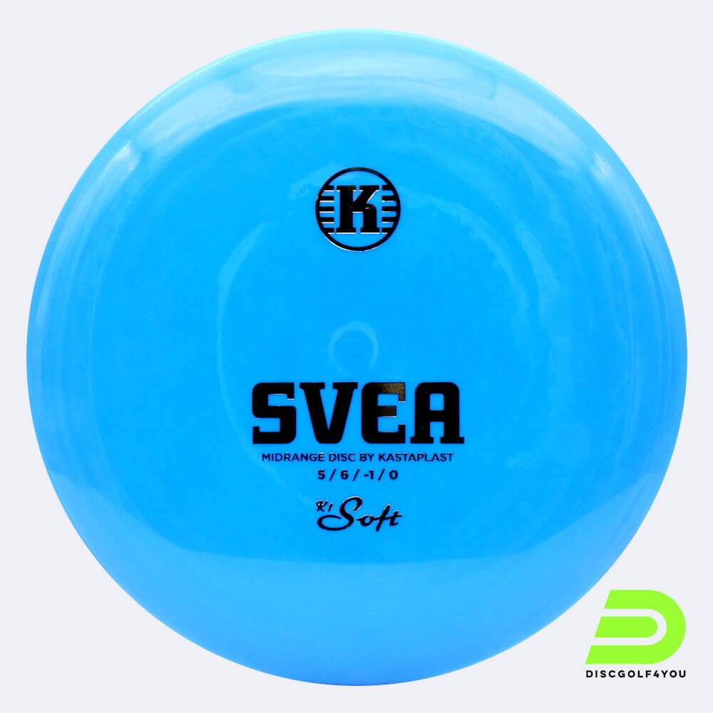 Kastaplast Svea in blue, k1 soft plastic