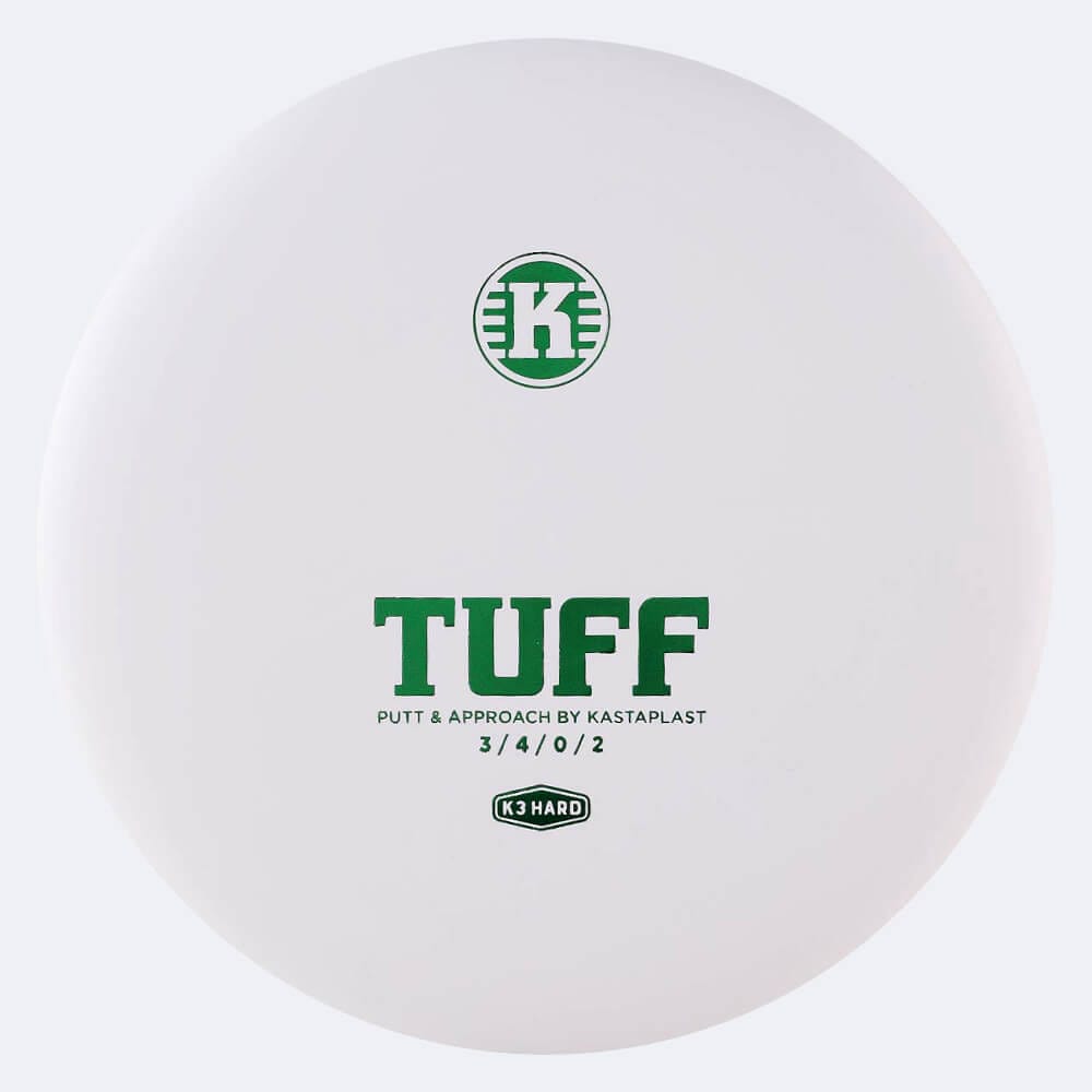 Kastaplast Tuff in weiss, im K3 Hard Kunststoff und ohne Spezialeffekt