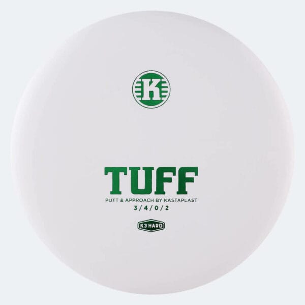 Kastaplast Tuff in white, k3 hard plastic