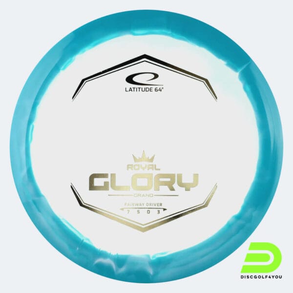 Latitude 64° Glory in turquoise, grand orbit plastic